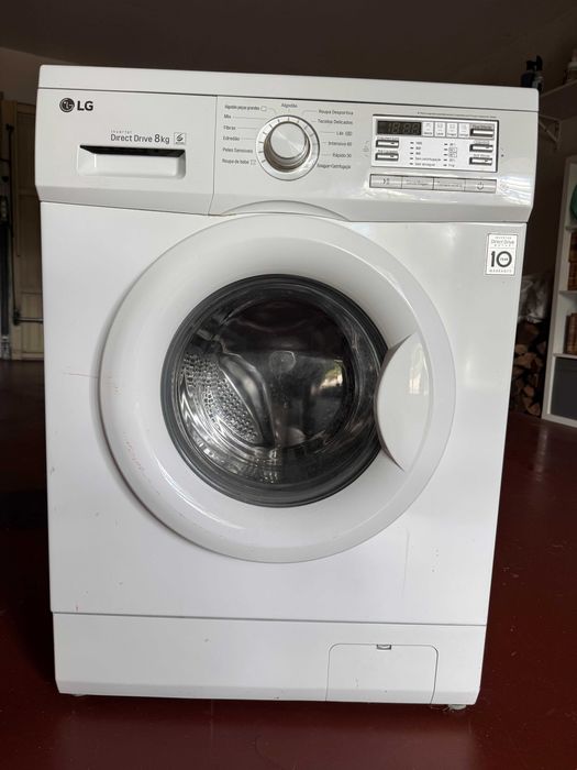 Máquina Lavar Roupa LG FH4B8TDA (8kg / 1200 RPM) - Óptimo estado