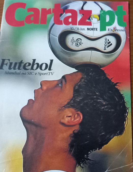Cristiano Ronaldo 2006 em toques de cabeça