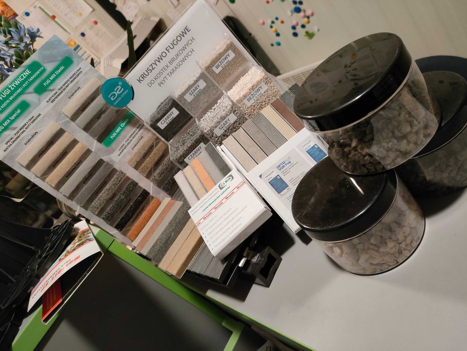 Żywica Fuga żywiczna 25 kg do kostki brukowej granitowej płyt taras