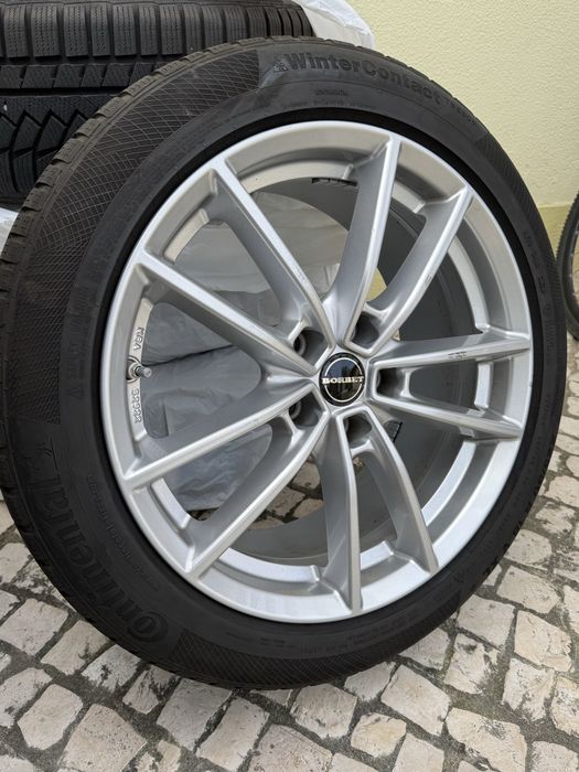 Jantes Borbet e Pneus de Inverno Continental 225/50 R18
