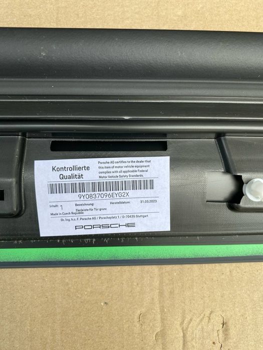 Porsche cayenne 9y0 gts накладки на двері: 800 $ - Пороги и