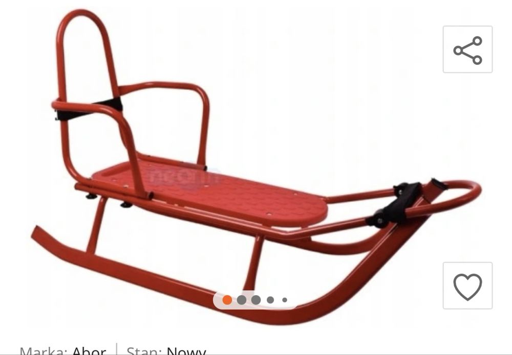 Nowe sanki mdtslowe  adbor piccolino mocne solidne polski producent
