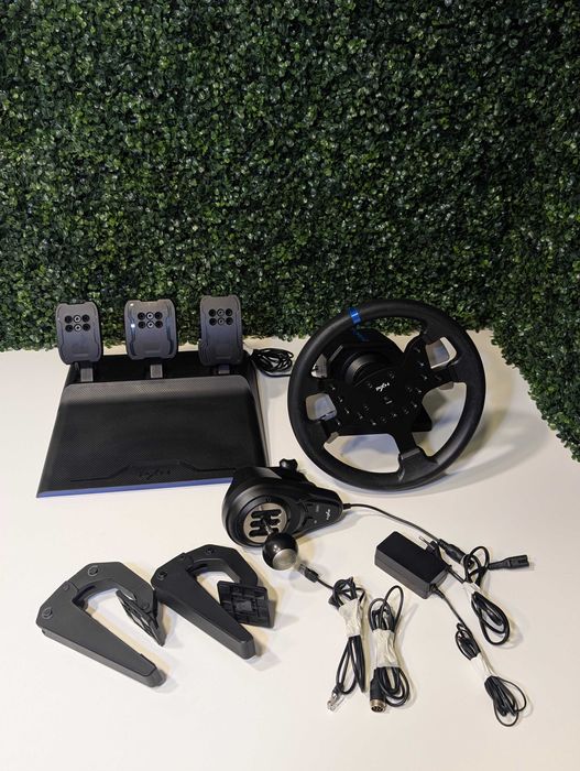 USZKODZONA Kierownica PXN V99 Force Feedback PC PS4 Xbox SimRacing