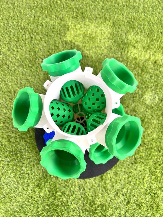 Wieża hydroponiczna Shopollo - 2 poziomy, 10 gniazd