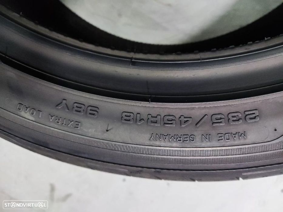 2 pneus semi novos 235-45r18 good year - oferta dos portes