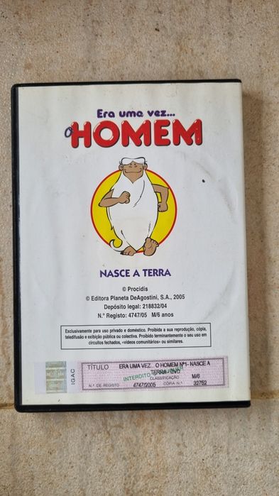 Dvd era uma vez o homem