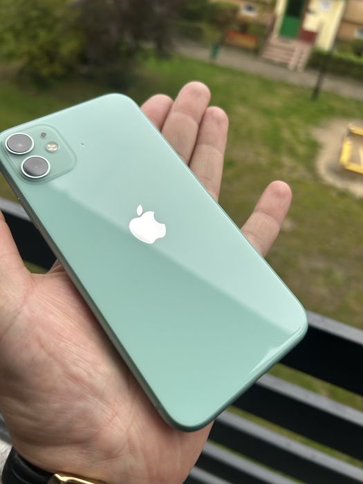 Iphone 11 Green/Bat100%/Jak Nowy/Akc Zalaminowane/Bez Blokad!
