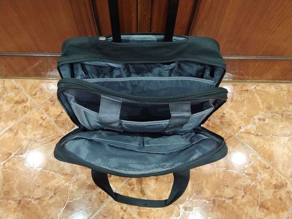 Mala portátil pc documentos executivo cabine viagem casa quarto.