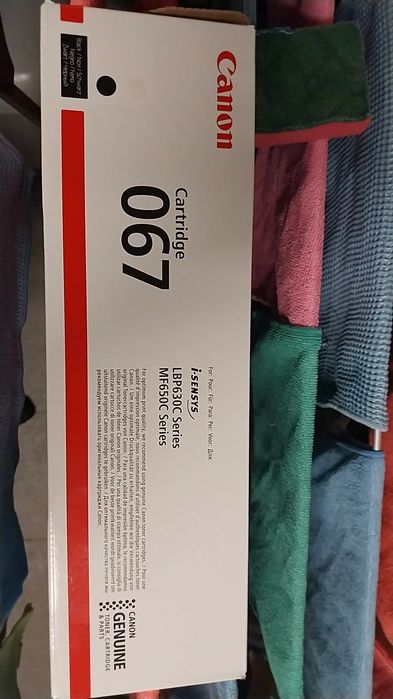Toner Canon 067 czarny oryginalny