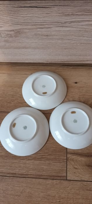 Talerzyki , podstawki z porcelany Richard Ginori