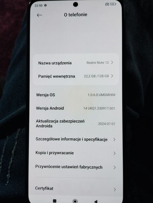 Xiaomi redmi note 12