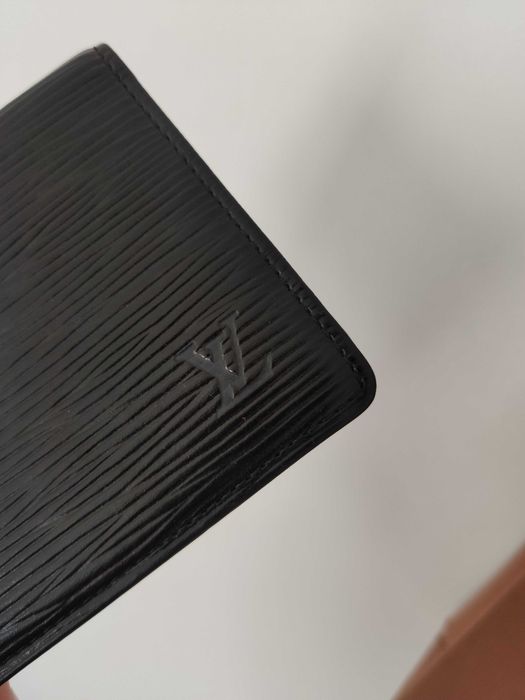 Card holder LV. Czarny