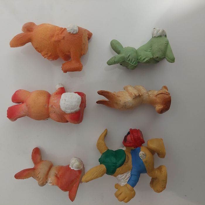 Figurki królika PRL
