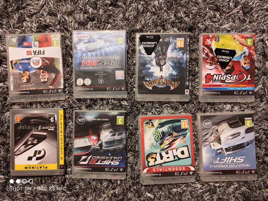 PlayStation 3, comandos e jogos ps3