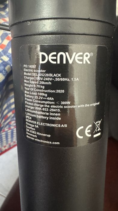 Trotinet Denver SEL-65220