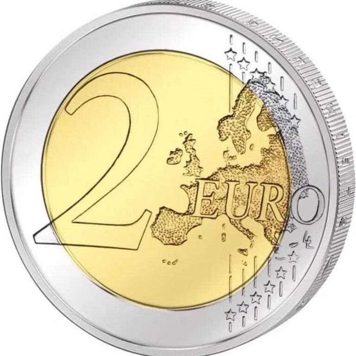 Монета Париж 2024 - Ейфелева вежа 2 євро