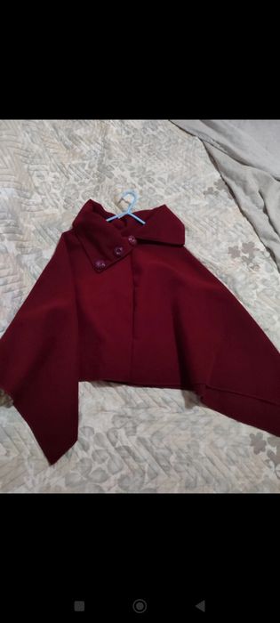 Red/Bordeaux Poncho