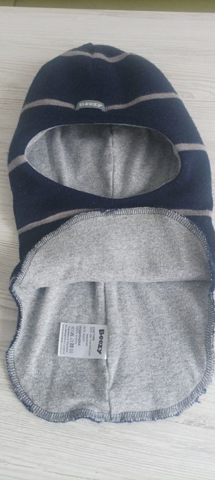 Теплые шапки-балаклавы для мальчиков 1,5-5 лет