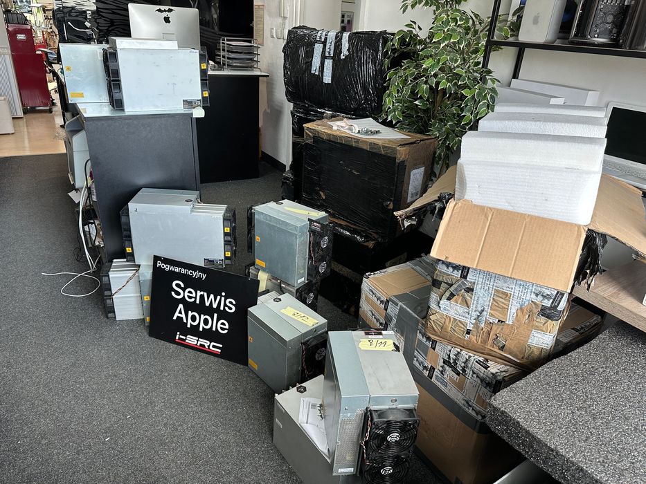 Serwis koparek kryptowalut ASIC / GPU mining krypto naprawa hasboard