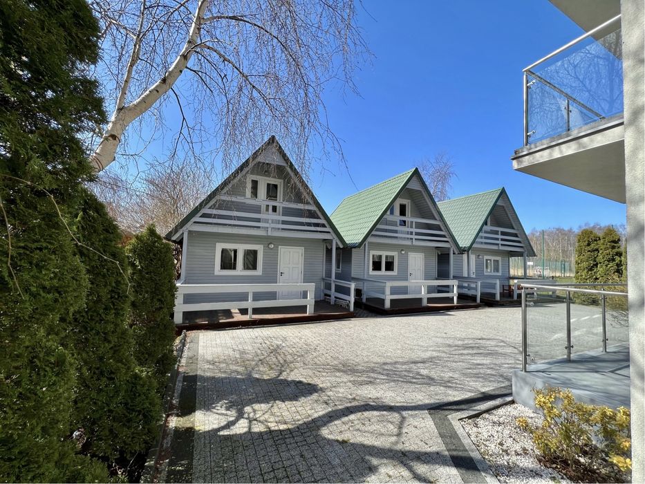 Drewniane domki Jastarnia