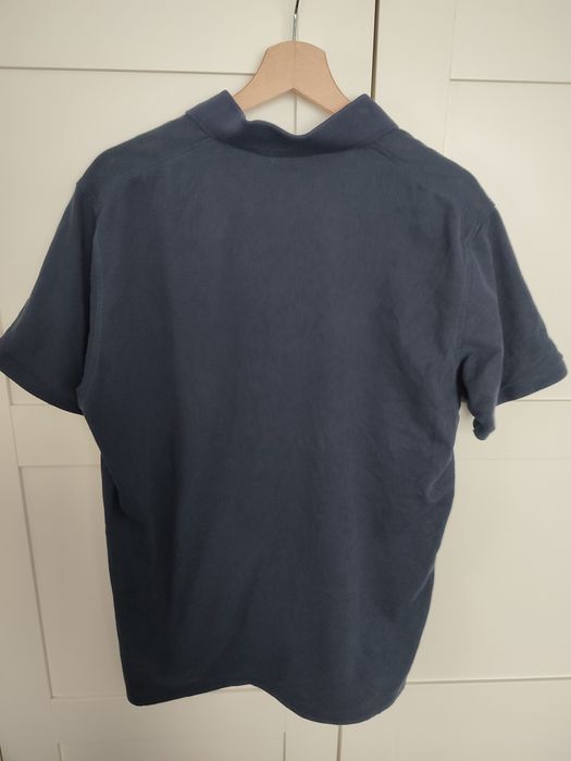 Uniqlo L granatowa koszulka polo