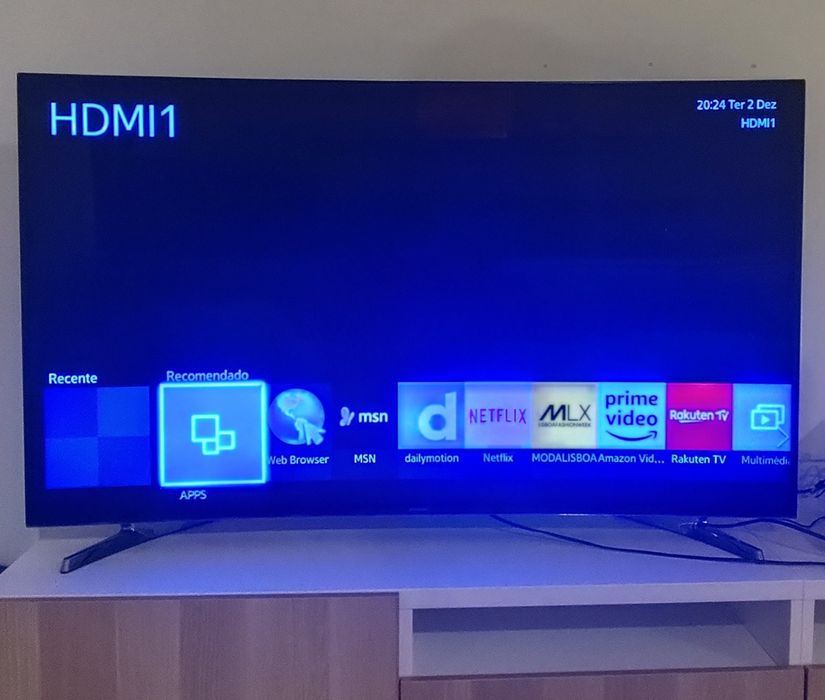 Smart TV Samsung Curva 55"