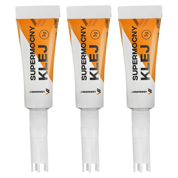 Klej supermocny 3sztuki