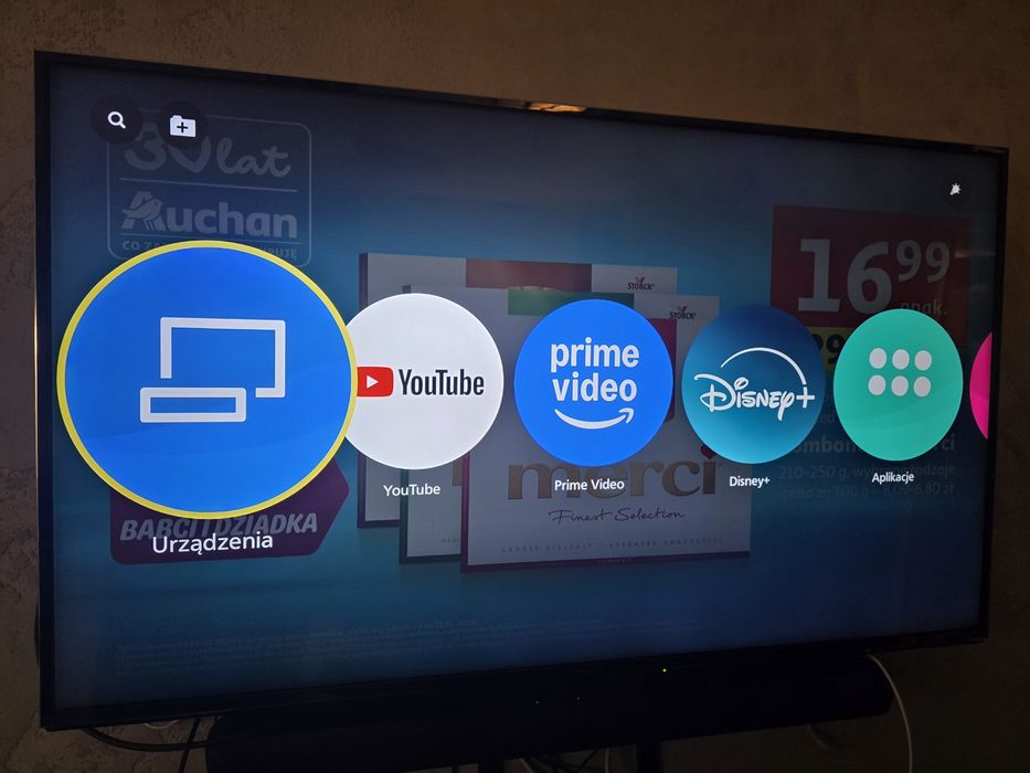 TV Panasonic LED 55 cali