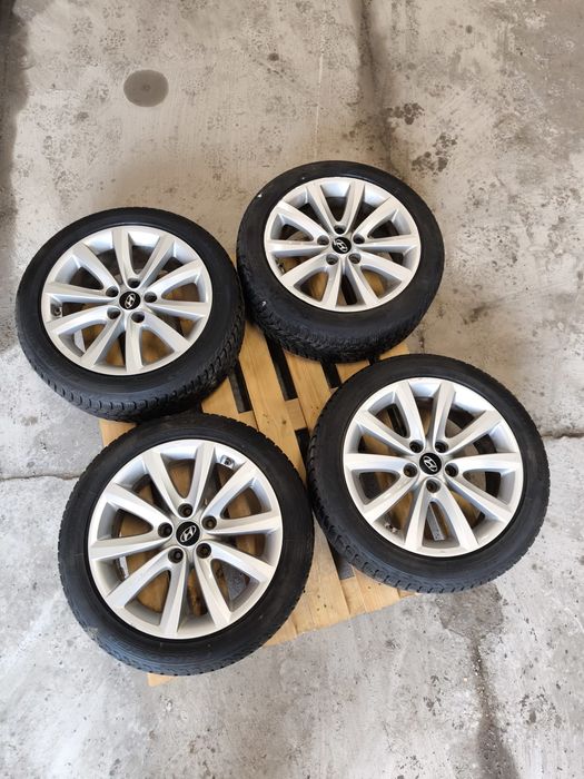 Koła zimowe aluminiowe Hyundai i30 i40 – 215/50 R17 stan bardzo dobry