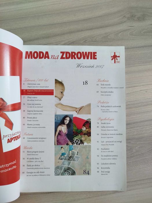 Moda na zdrowie nr 5, 7, / 2006, nr 6, 9 / 2007