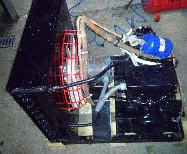 Agregat chłodniczy.