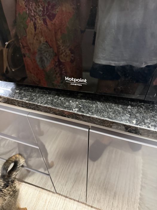 Microondas hotpoint Ariston placa de vidro ceramica