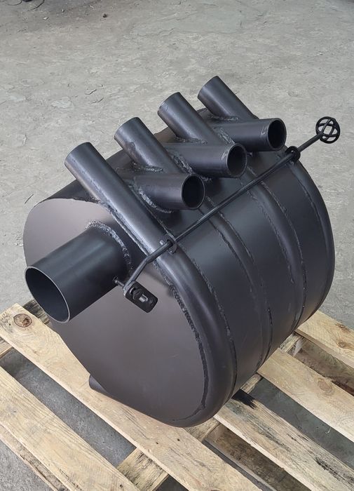 Булерян, буржуйка, чан, печі для бані.