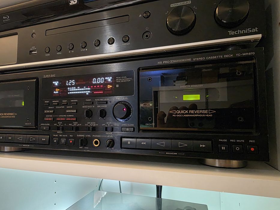 Magnetofon deck sony tc wr 870