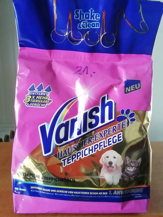 7 szt. Vanish dywany super czystość, zestaw