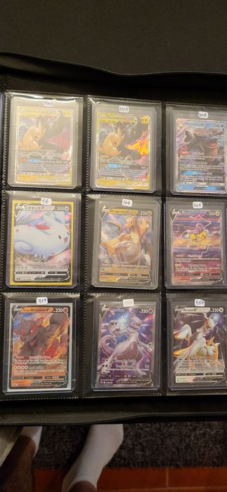 Cartas Pokemon Raras e Originais V