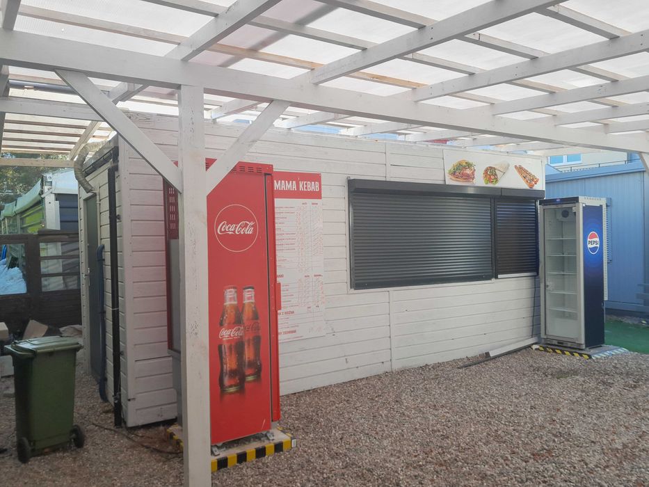 Kontener Gastronomiczny, przyczepa, kebab,