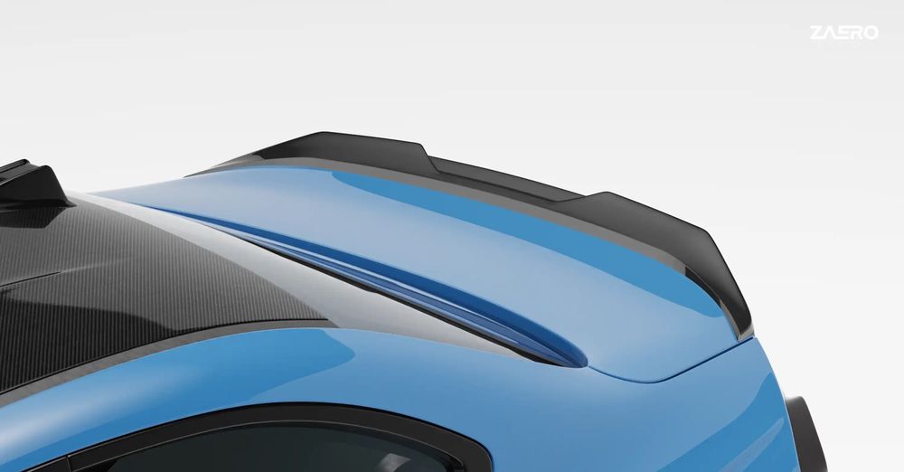 Aileron lip spoiler traseiro BMW M2 G87 Série 2 G42 - Zaero Design