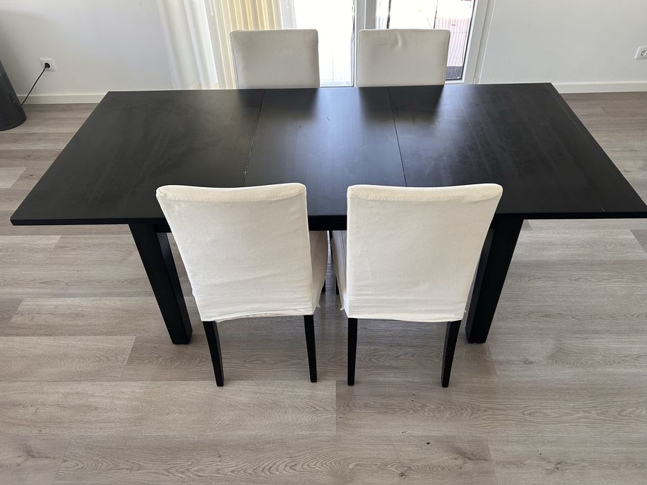 Mesa Extensível IKEA STORNÄS + 4 Cadeiras