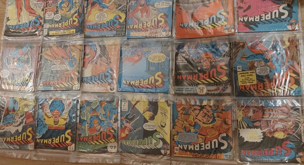 Superman EBAL BD anos 70