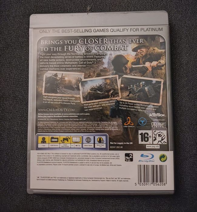 Call of duty 3 Play Station 3