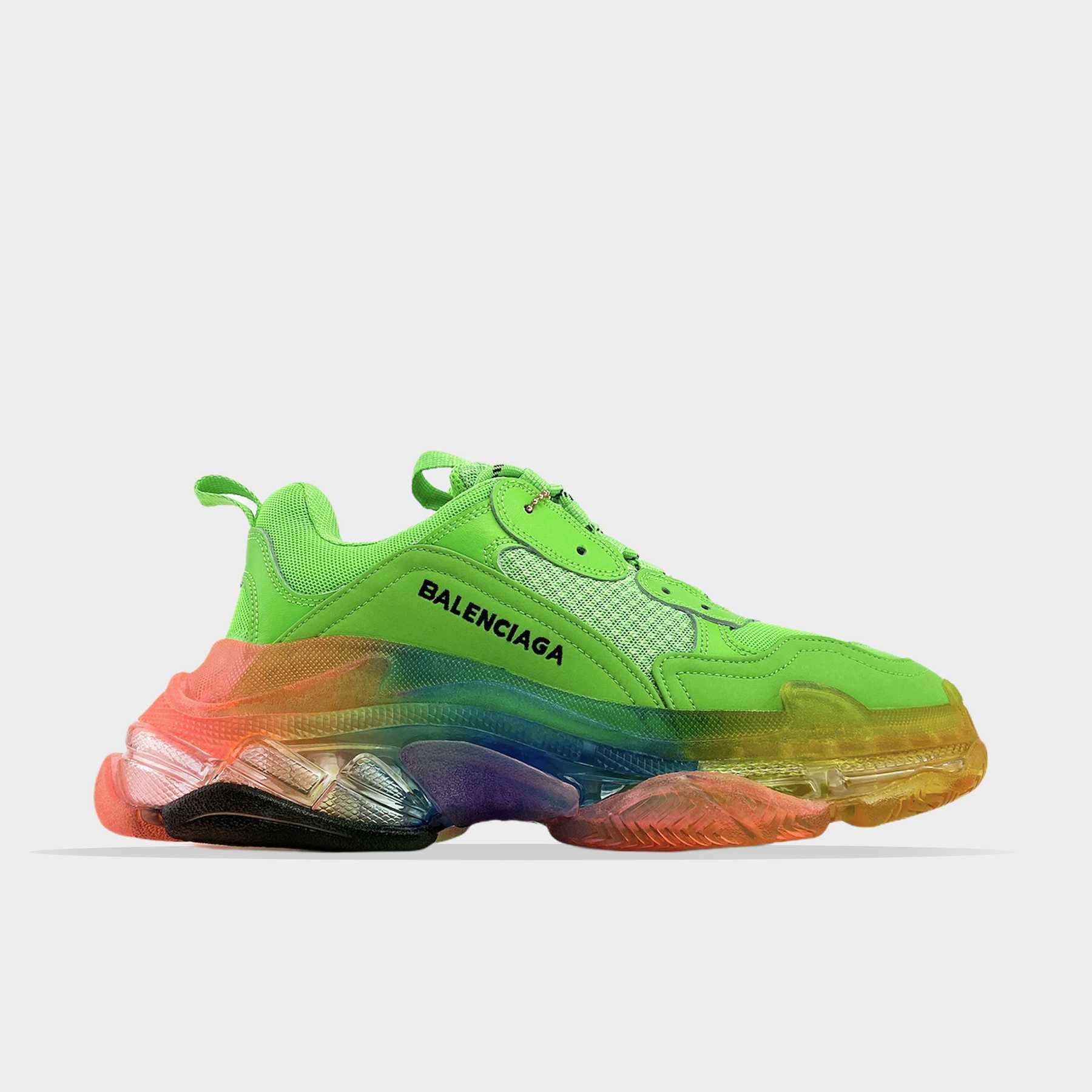 Balenciaga rainbow shop triple s