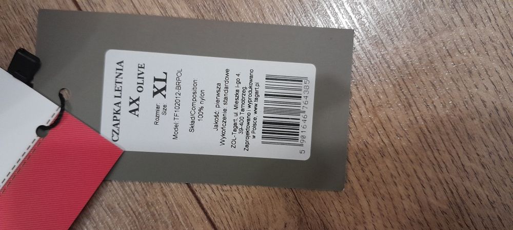 Nowa czapka z daszkiem Tagart