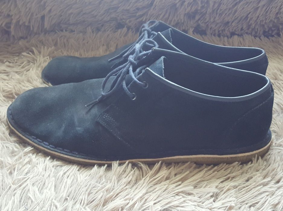 Оригинал.фирменные,замшевые,качественные туфли-мокасины clarks origina