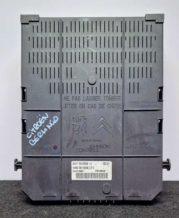 Caixa Fusíveis / SAM / BSI 9664058780 - CITROËN BERLINGO MULTISPACE