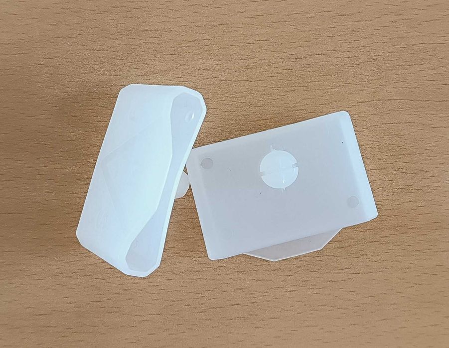 Suporte de plástico para réguas de madeira de camas geriátricas