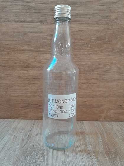 butelka monopolowa monopol 500ml 0,5 0,500 pół litra l butelka