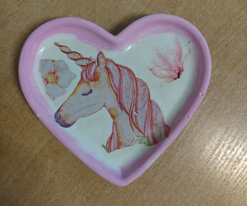 Zestaw 20 talerzyków do decoupage i 20 serwetek