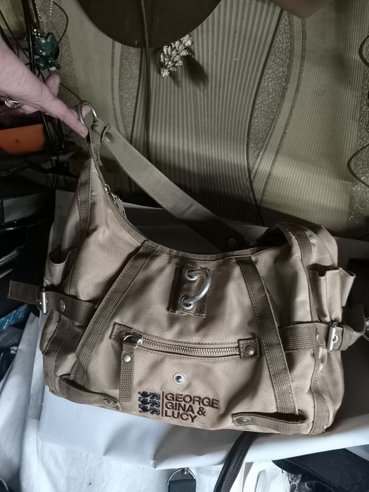 Текстильна сумочка ggl мінімально була в носі в отличному стані