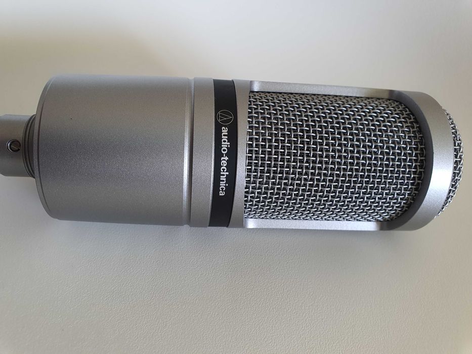 Microfone Audio Technica AT2020 + acessórios